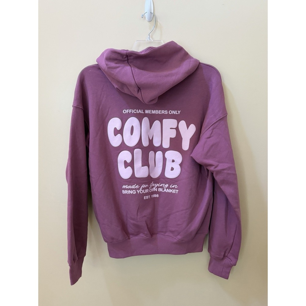 Wild Fable Women's "Comfy Club" Oversized Hoodie SweatsLohirt - Mauve Size M NWT